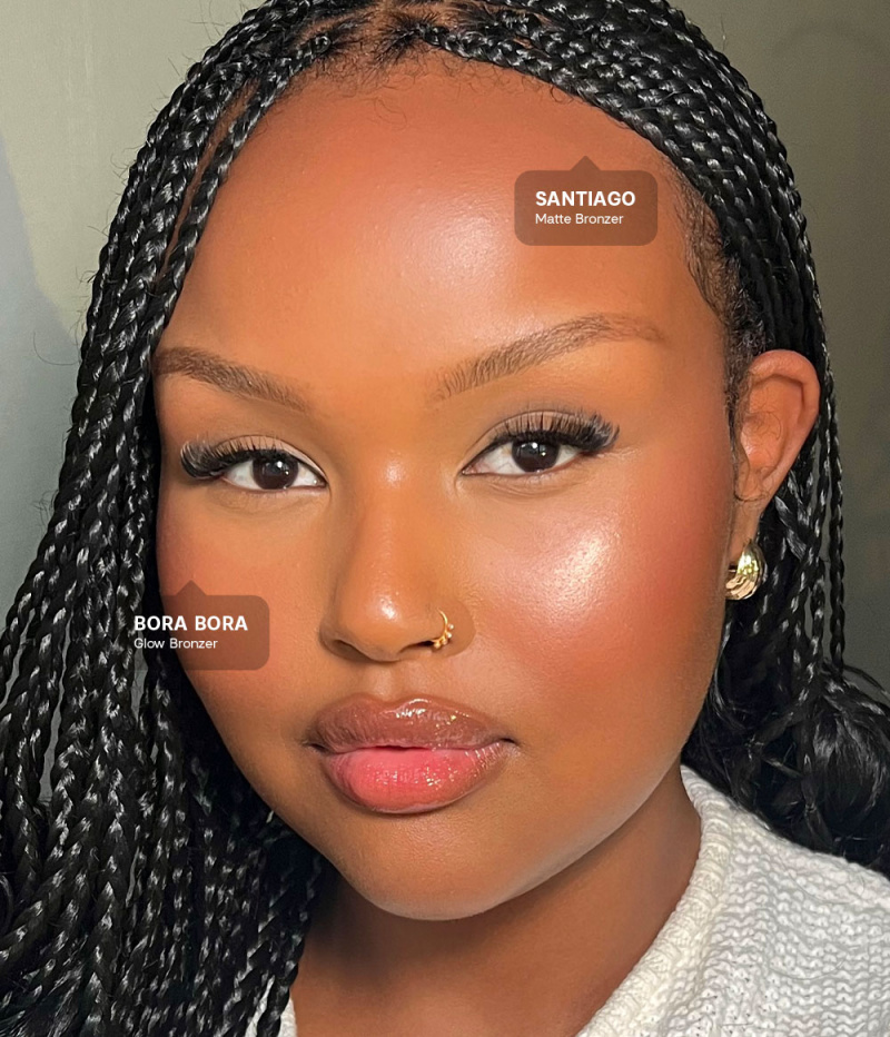 MATTE + GLOW BRONZER