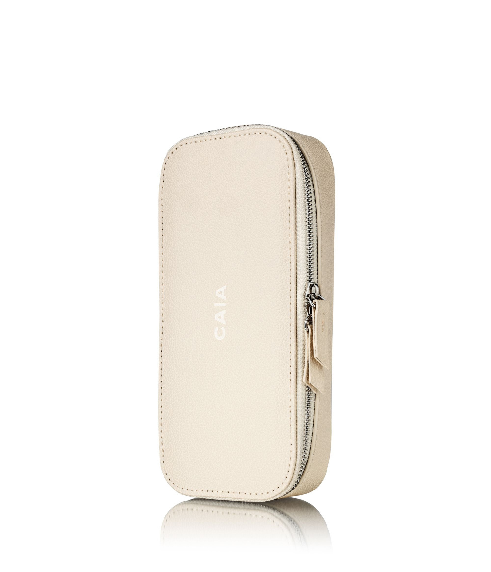 SMALL BEAUTY CASE SAND in the group BRUSHES & TOOLS / TOILETRY BAGS at CAIA Cosmetics (CAI6658)